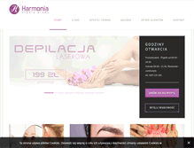 Tablet Screenshot of harmonia-studio.pl